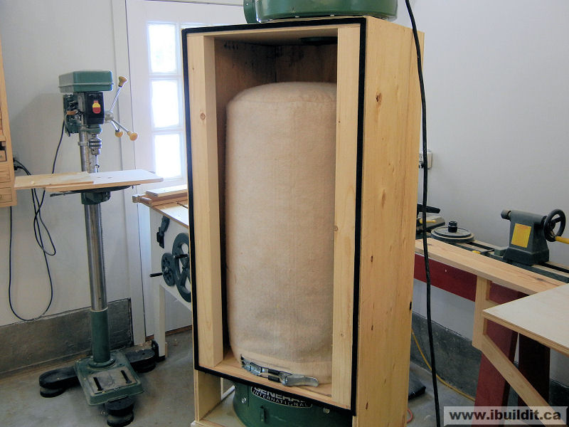 make a dust collector better with gasket